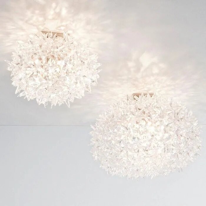 Bloom Ceiling Mounted Lamp by Kartell Lamps Wall Lamps